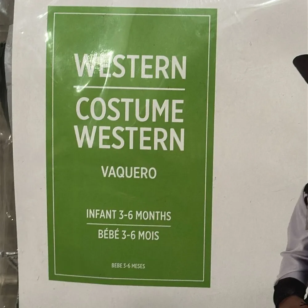 Infant Boy Western Cowboy Halloween Costume NEW Size 3-6 Month - Picture 3 of 6